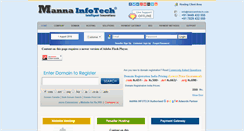 Desktop Screenshot of mannainfotech.com